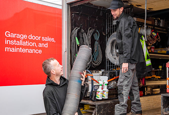 The Door Company Ottawa team of garage door repair and maintenance specialists, providing reliable services for Eastern Ontario